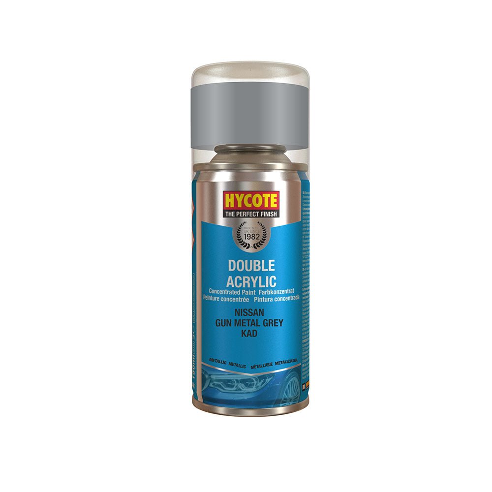 Hycote XDNS708 Nissan Gun Metallic Grey Metallic Spray Paint 150ml Hycote