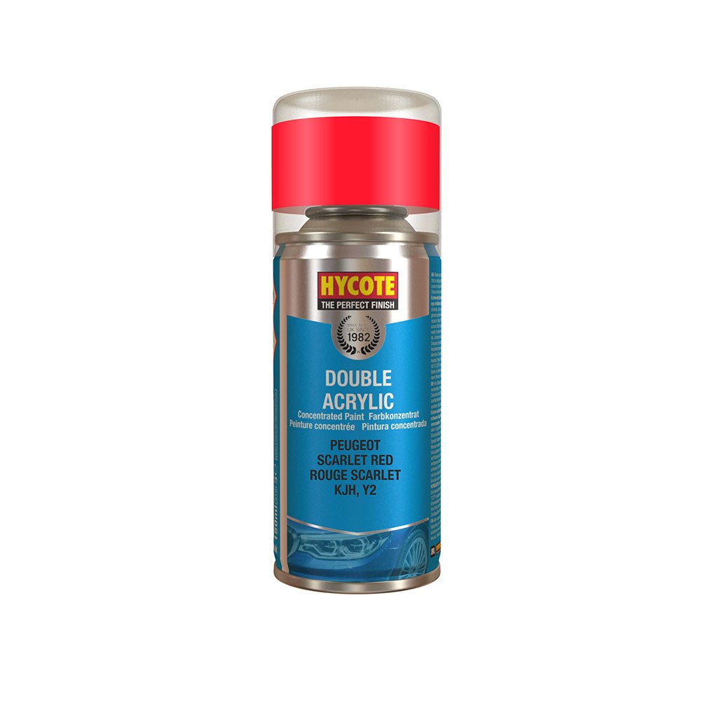 Hycote XDPG708 Peugeot Scarlet Red Spray Paint 150ml Hycote