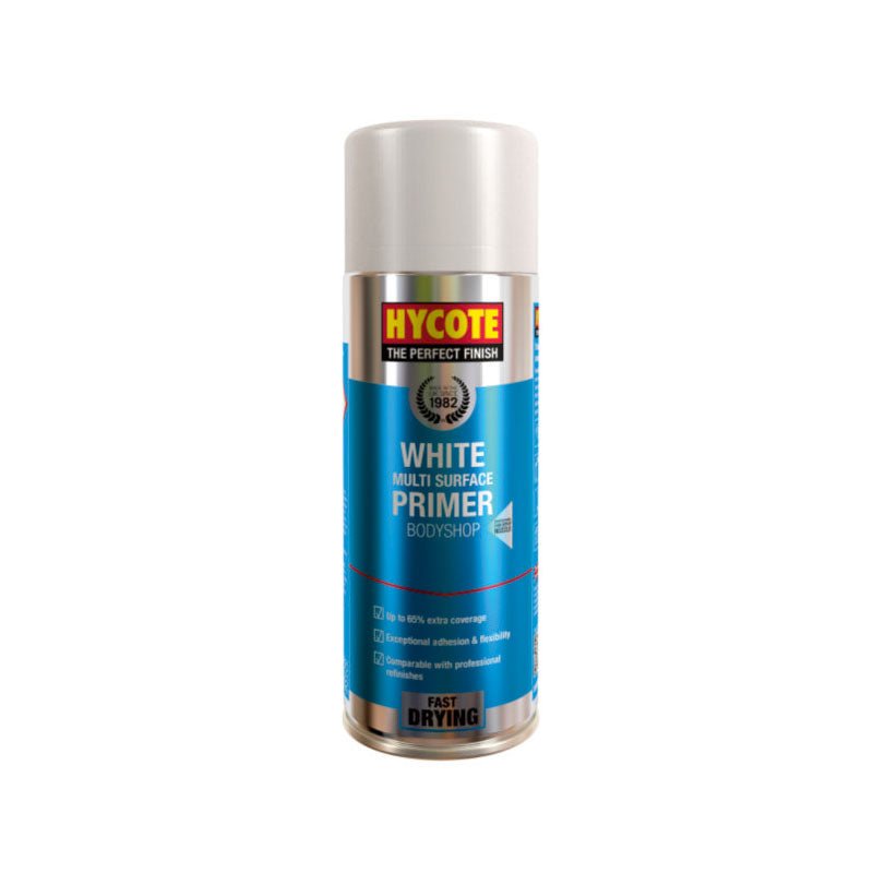 Hycote High Build White Primer Spray Paint 400Ml Xuk424 Hycote